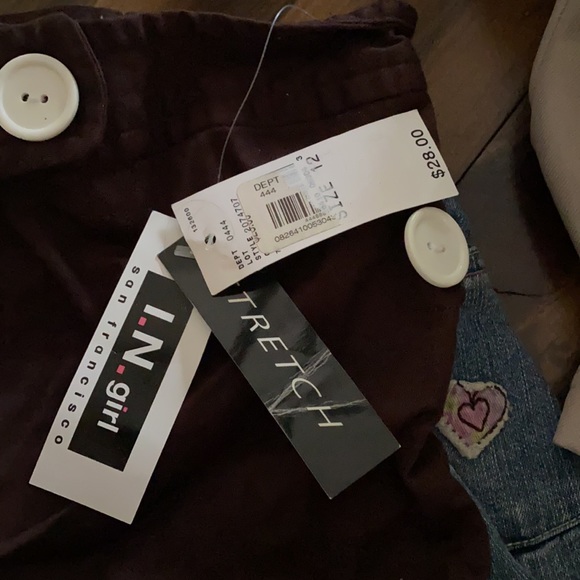 Cotton 3%spandex cropped pants - Picture 5 of 5